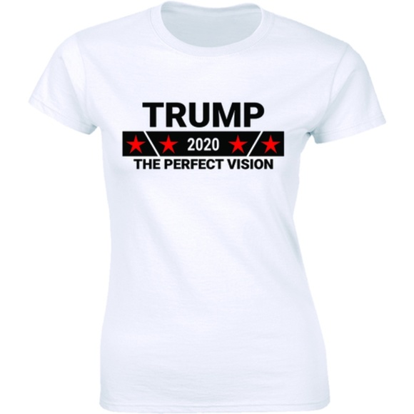 Half It Tops - Trump 2020 The Perfect Vision Political T-shirt Half It Tops - Trump 2020 The Perfect Vision Political T-shirt